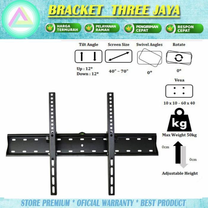 BRACKET TV 40-43-49-50-55-60-70 INCHI