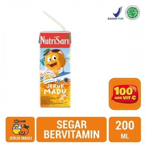S39491 NUTRISARI JERUK MADU JUICE 200ML KOTAK MAJU BERSAMA (20260528)