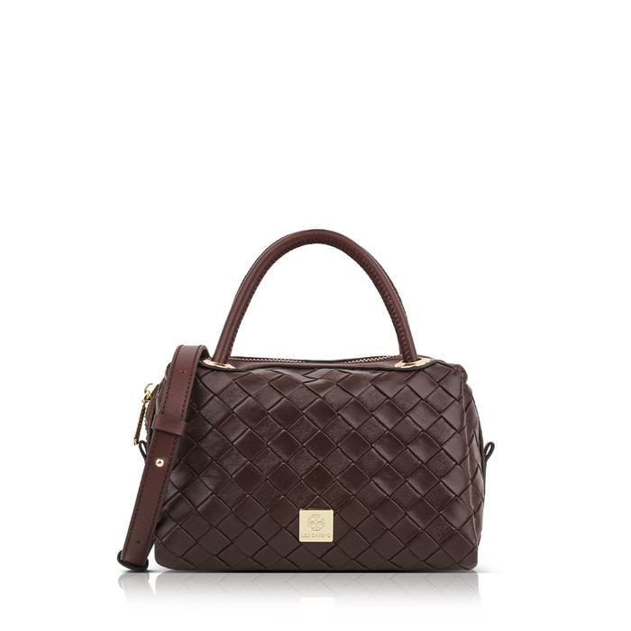 Elizabethh Store - Tas Wanita Les Catino Lcn-Norah Braided Satchel