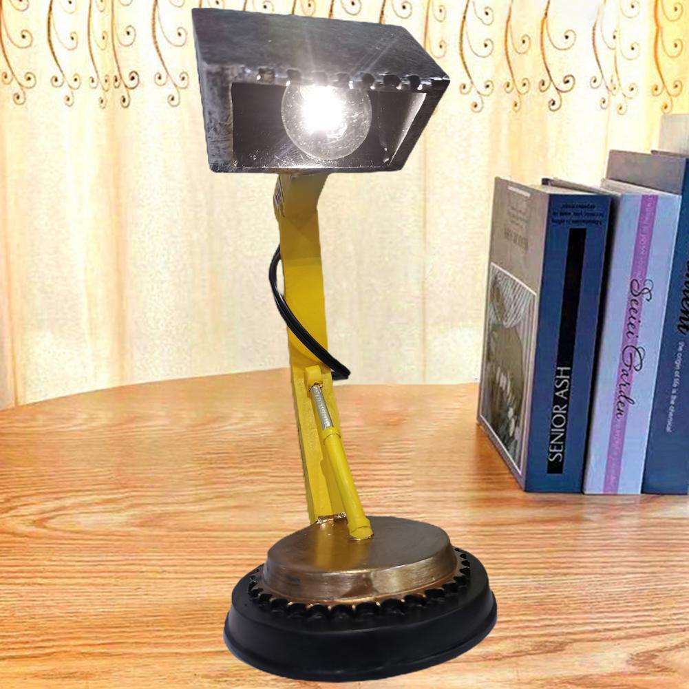 . Table Lamp Great Industrial Style Unique Table Lamp Eye-Caring -