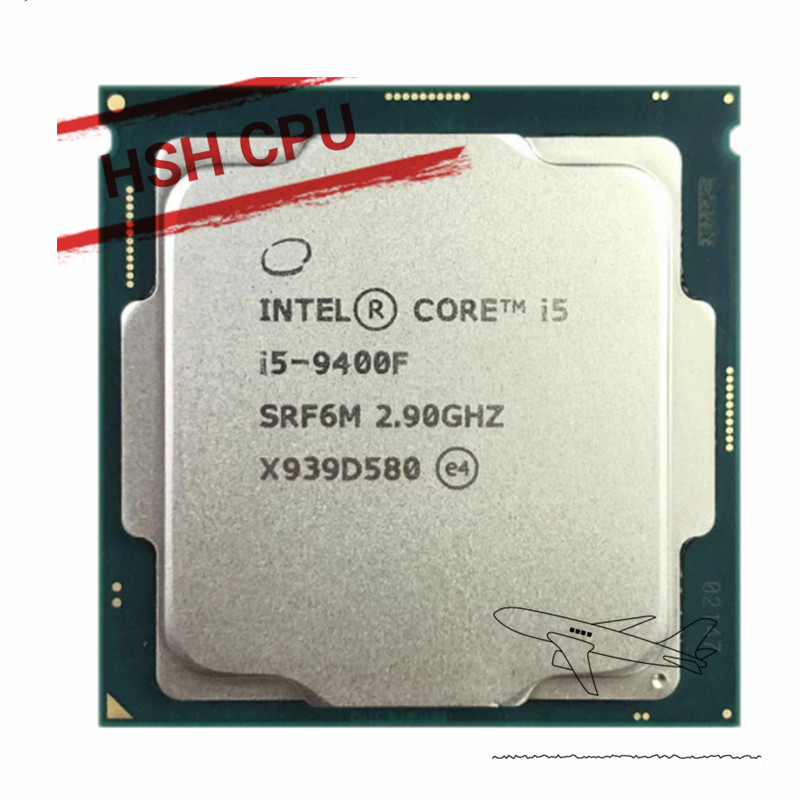 . Intel Core I5-9400F I5 9400F 2.9 Ghz Six-Core Six-Thread Cpu 65W 9M -
