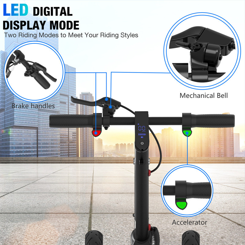 . 8.5 Inch Electric Scooter Off-Road For 3 Wheel Electric -