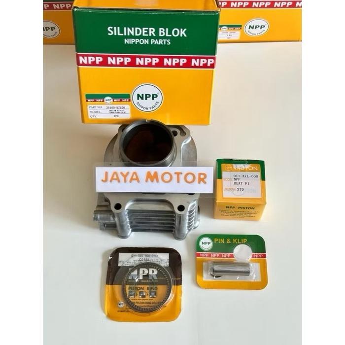 Blok Seher Cylinder Set Piston Kit Beat Fi Vario 110 Fi Scoopy Fi Injeksi Vario 110 Fi Kzl Stater