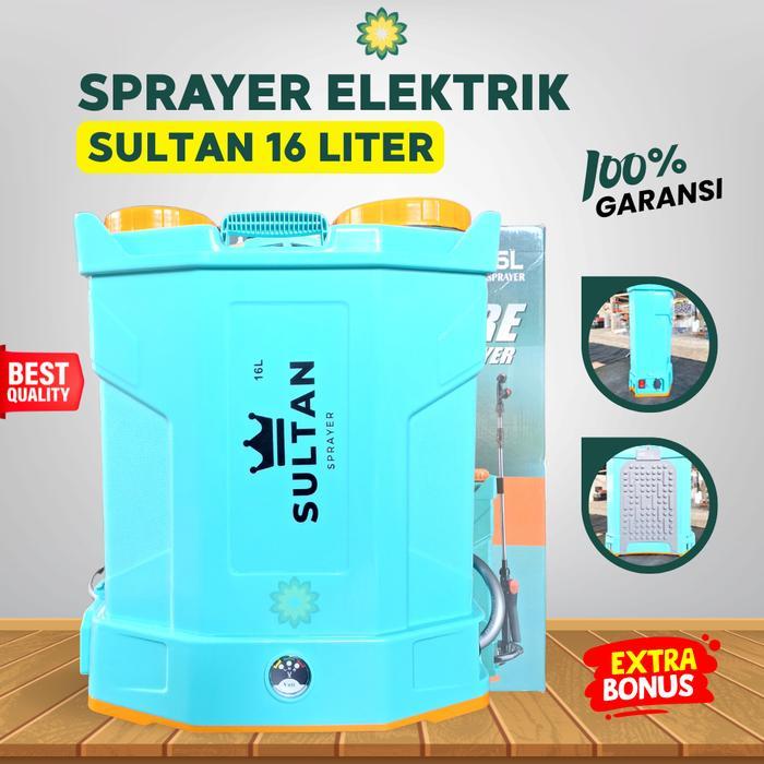 Sprayer Elektrik Sultan 13,8 / 16 Liter Tangki Sprayer Tanaman
