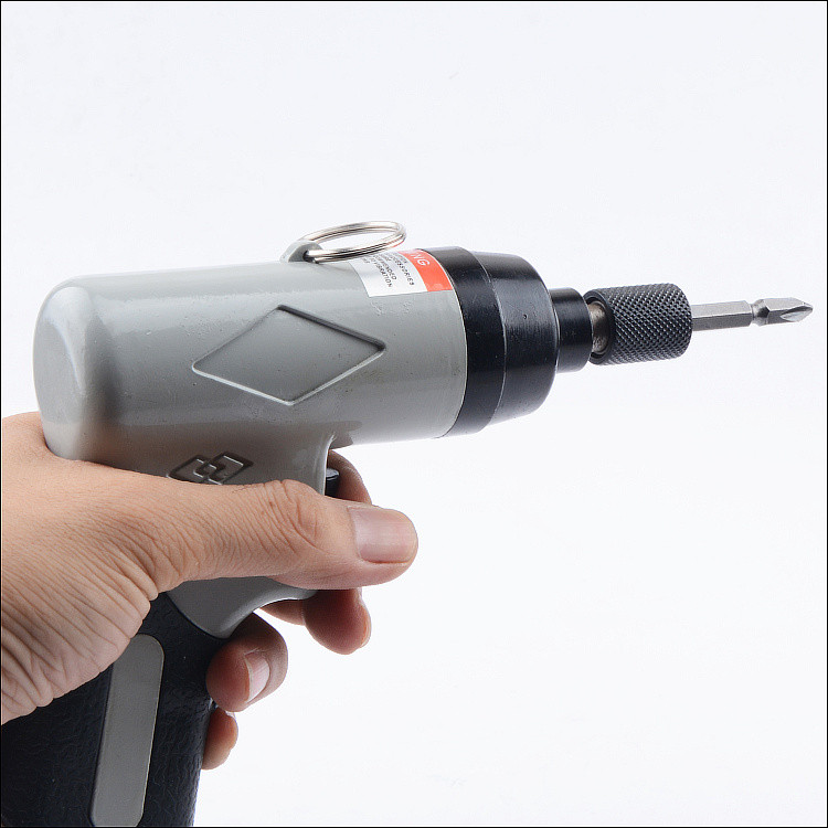 Industrial air pneumatic Screwdriver, reversible 5-6mm gun style pneumatic air screw driver tool