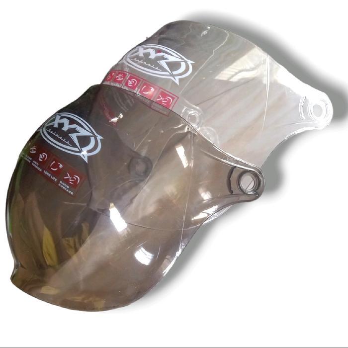 Kaca Helm XYZ Visor Helm Buble TRX Cembung Gringo Bullit Caferacer