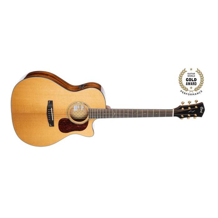 Cort Gold A6 Nat Gitar Akustik-Elektrik