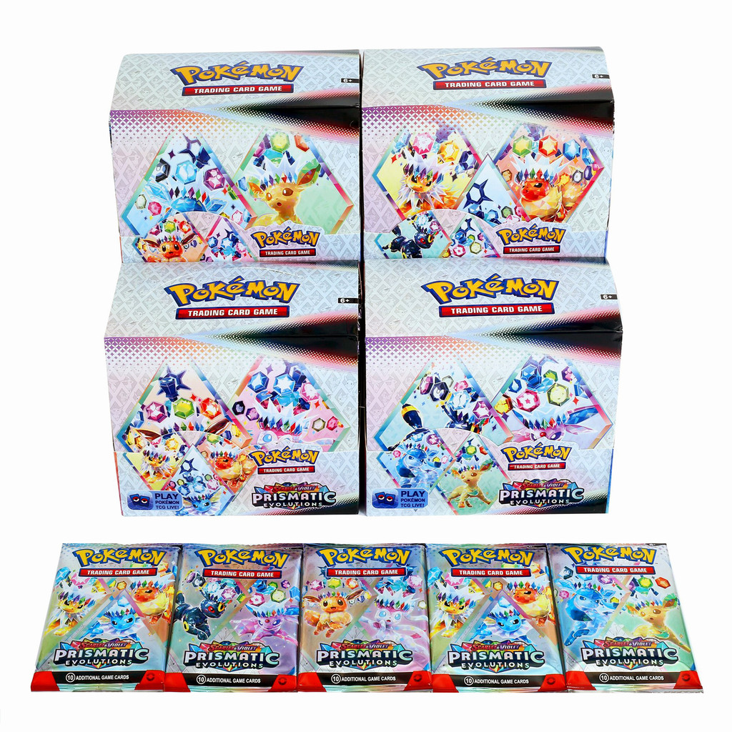324/360Pcs English Pokemon TCG:Scarlet Violet Obsidian Flames Shining Fates Booster Box Pokemon Card