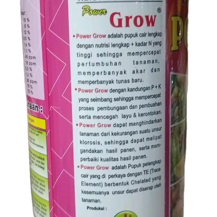 Terangbenderangshop Pupuk Cair Power Grow -1 Liter Tanaman