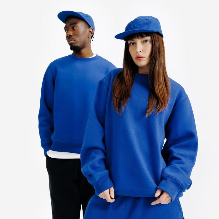 DECATHLON Jaket Hoodie Elemental Unisex Biru - 8926842