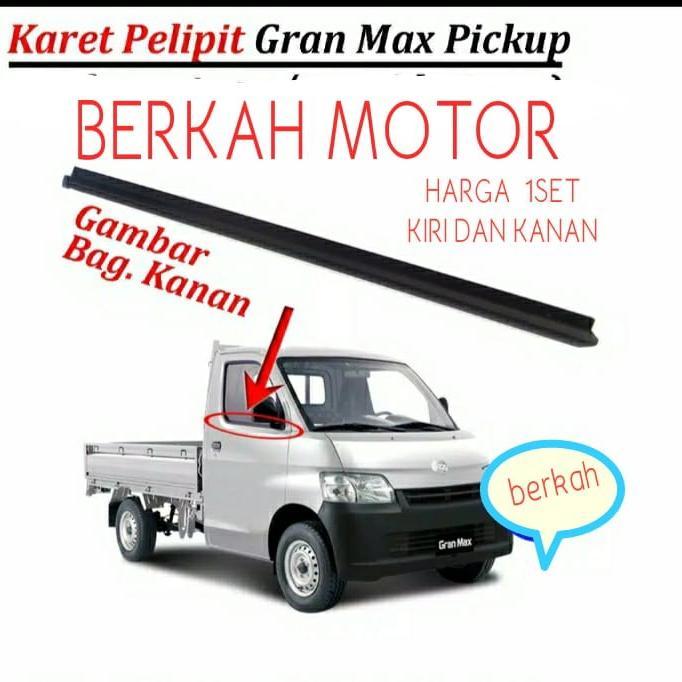 weather strip karet pelipit kaca luar daihatsu gran max pich up ori