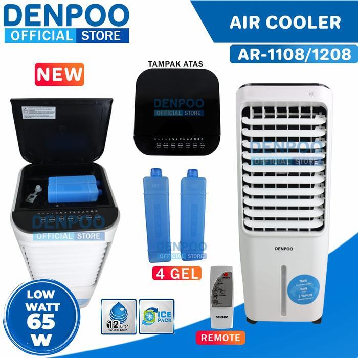 Denpoo Air Cooler / Penyejuk Ruangan Ar-1208 12 Liter