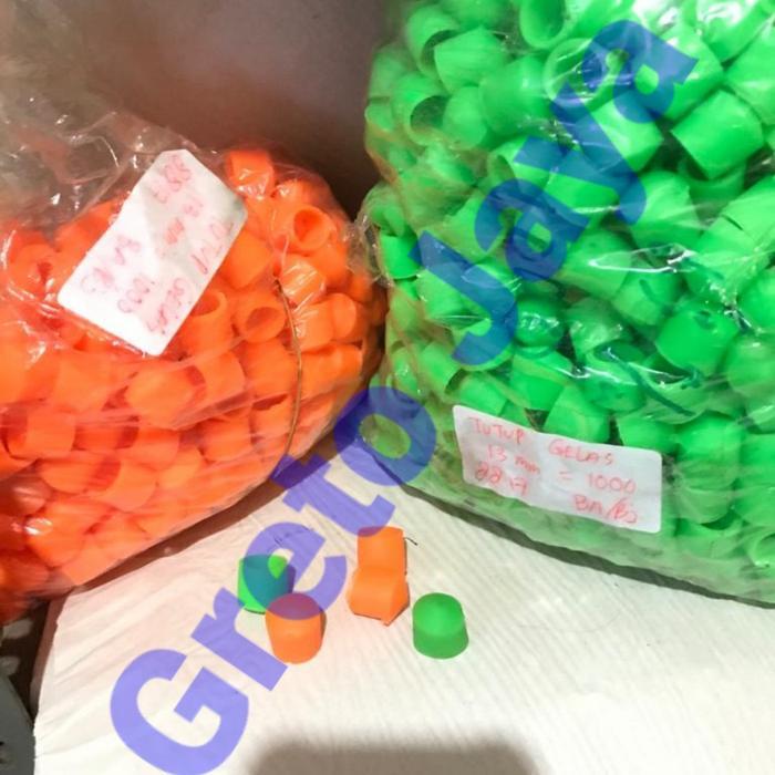 ( 13mm ) Karet Cop Gelas Penutup Tempat Rak Keranjang Piring Tutup