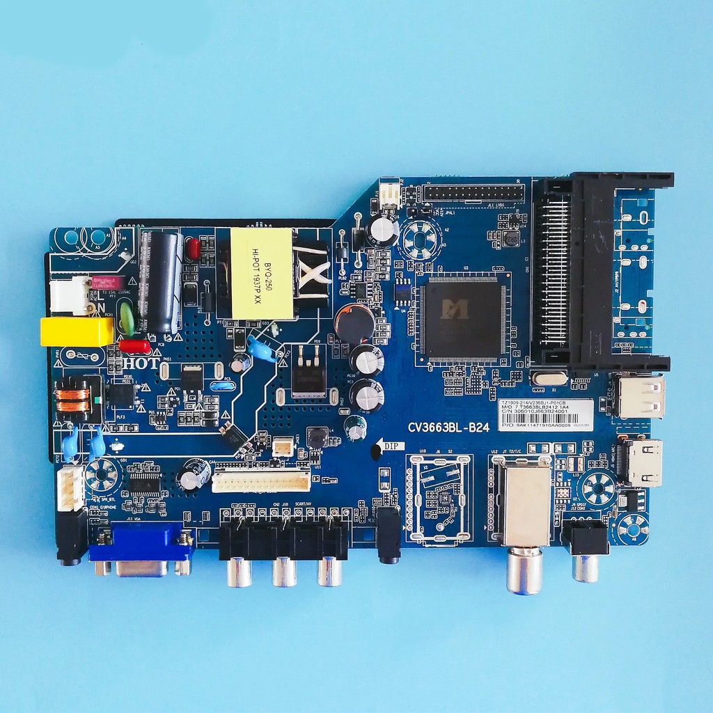 Good test The original LCD TV mainboard CV3663BL-B24 TP.MS3663S.PA671 works well