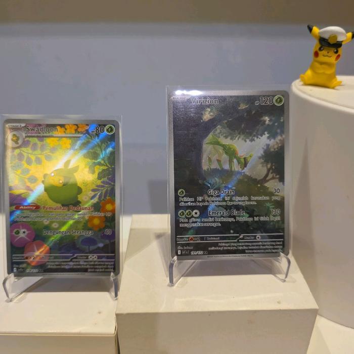 Swadloon Ar Virizion Ar sv11s kartu pokemon tcg indo