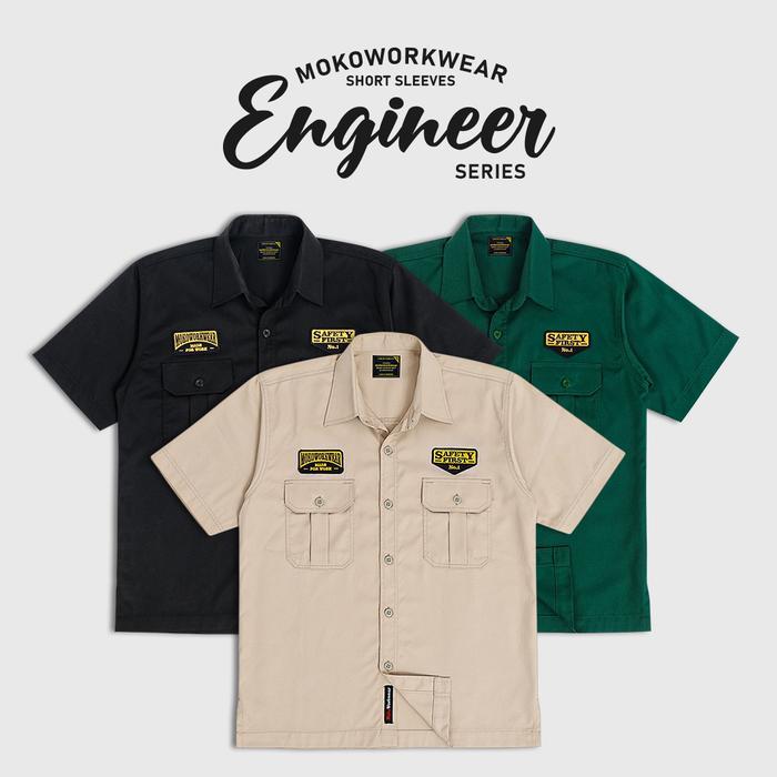 MOKOWORKWEAR - MokoEngineer Kemeja Engineer Safety