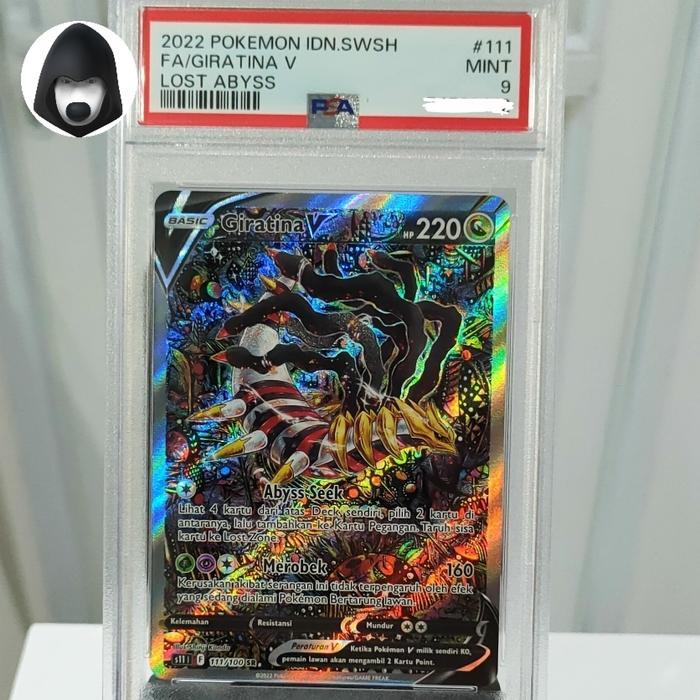 Psa 9 Giratina V Sr Aa Alternate Art Indonesia Ready