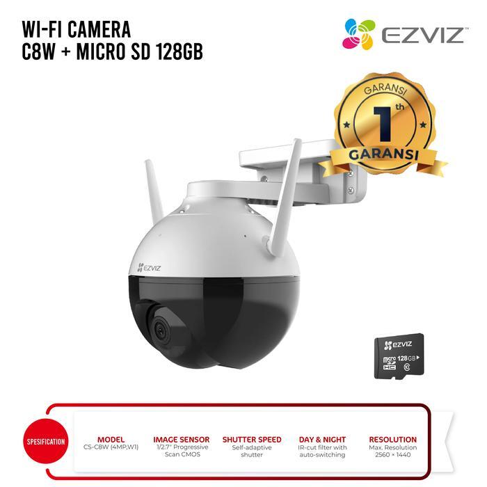 EZVIZ C8W 4MP SMART HOME OUTDOOR PTZ CAMERA