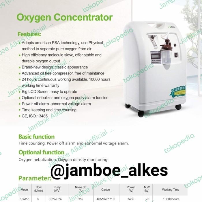 Ready oksigen concentrator 5LPM
