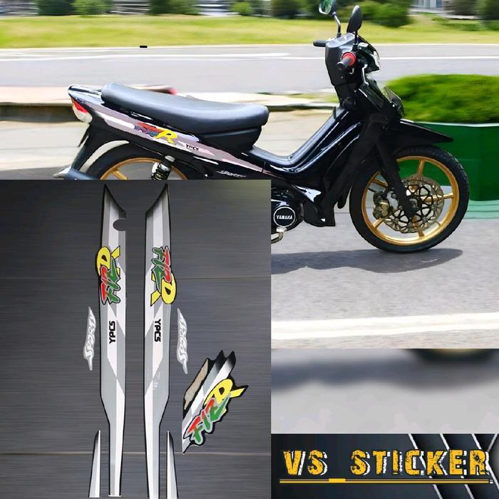 STRIPING STICKER LIST STANDART MOTOR FIZR FIZ R SPORTY 1995 1996 Motorcycle Aksesoris Kendaraan