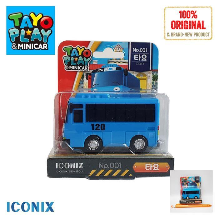 Toys Kingdom - Iconix Tayo The Little Bus Play Minicar Tayo Korean Toys Animation