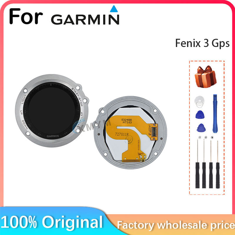 . For Garmin Fenix 3 Gps Smart Watch Lcd Screen With Frame Watch -