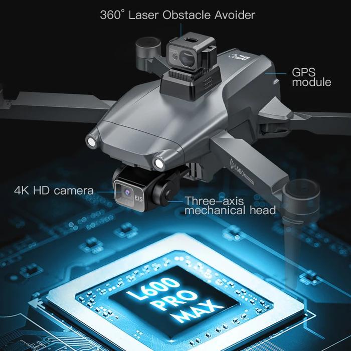 Best Seller Lyzrc L600 Pro Max Gps 3 Axis Eis Gimbal 5G Wifi Fpv Drone Camera Obstacle Avoidance