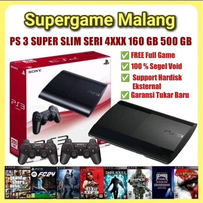PlayStation PS3 Super Slim CFW PS 3 Game Gaming Games Gamez
