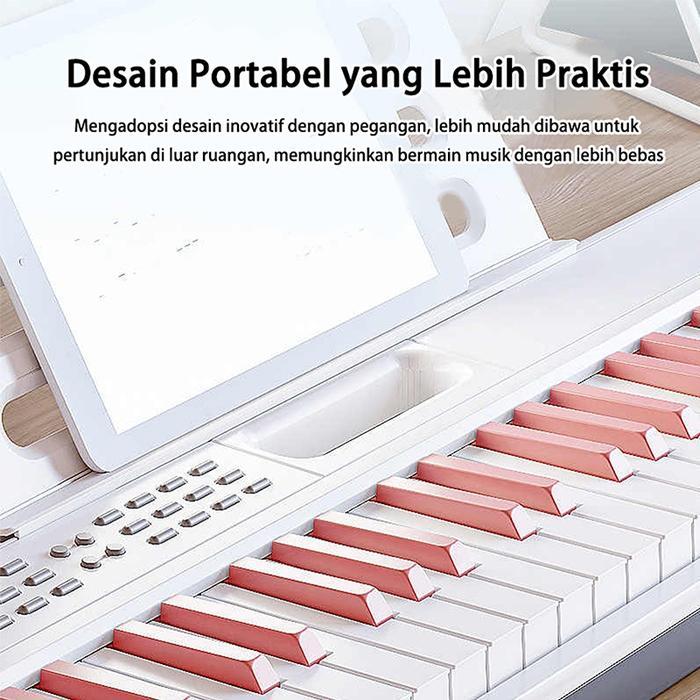 Benston Music- Piano Elektronik Multifungsi, Piano 88-Key, Piano Elektronik Profesional Rumah