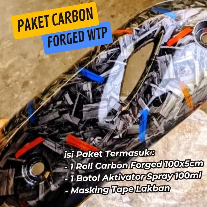 Paket Carbon Forged WTP Water Transfer Printing
