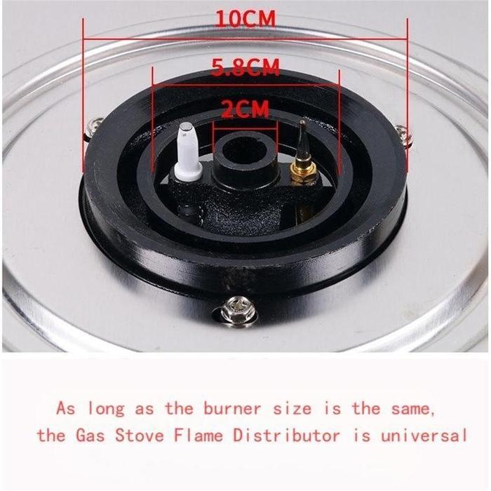 1 Set Burner Kompor / Burner Kompor Gas Tanam / Divider Api Kompor Gas Tertanam / Gas Stove Flame