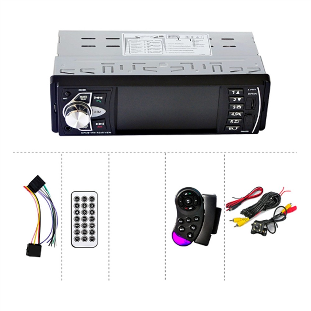 CAR HD 4.1INCH BLUETOOTH MP5 PLAYER REVERSING SCREEN