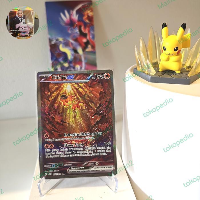 Chi-Yu Chiyu Chi yu ex sar sr sv2d 092/071 pokemon tcg indo
