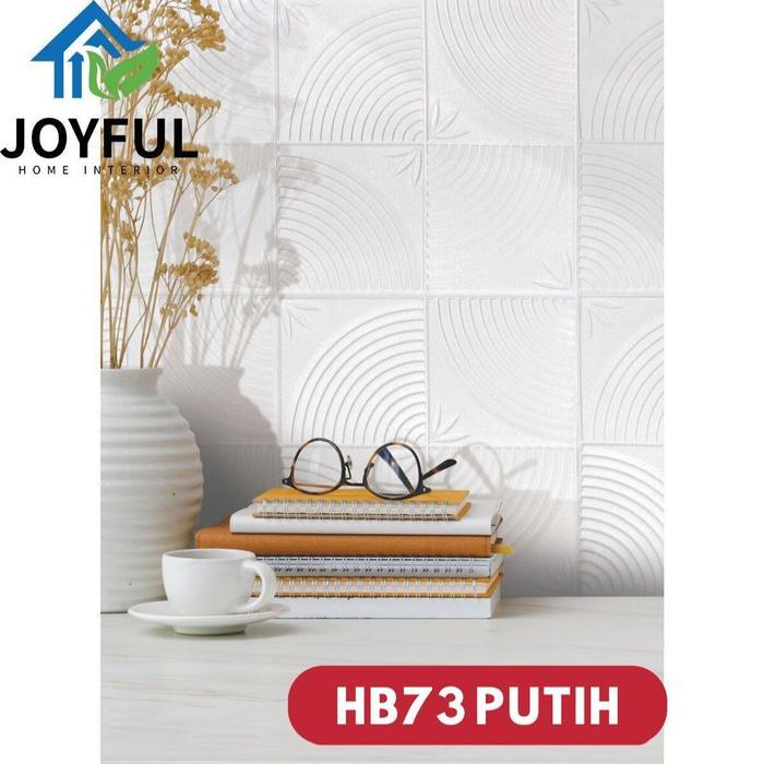 Wallpaper Dinding 3D Foam Headboard Bed Busa