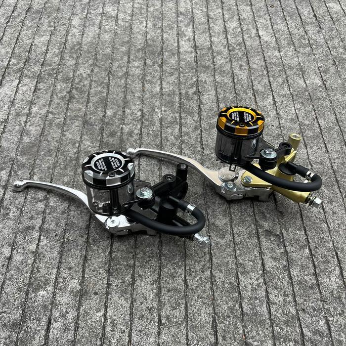 Handle Master Rem Krs Model Yoshimura Universal Semua Motor Handle Master Rem Kanan Krs + Tabung