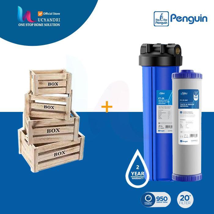 Filter Air Penguin PBF 20 GAC Water Filter Tangki, Toren, Tandon Carbon 20"