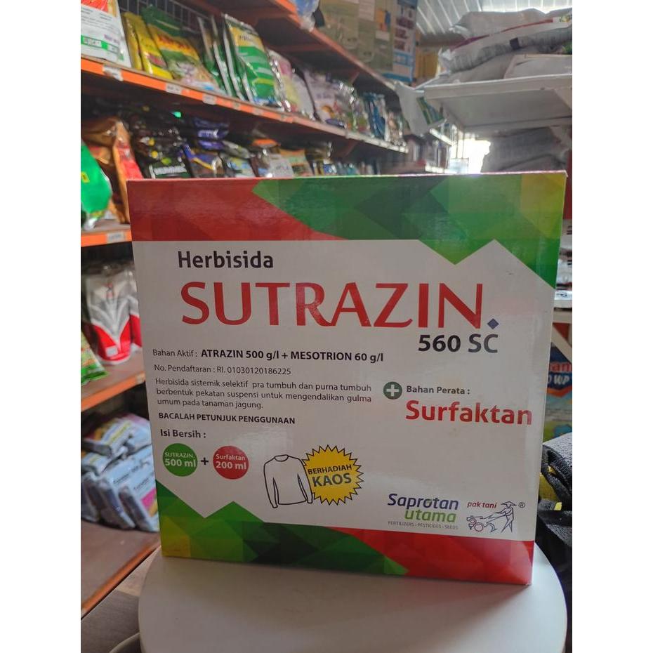 Sutrazin 500/60 SC Herbisida Selektif Tanaman Jagung