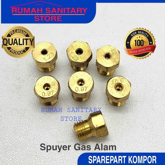 Spuyer Gas Alam / Base Dudukan Tungku burner MODENA Kompor Gas tanam Ori