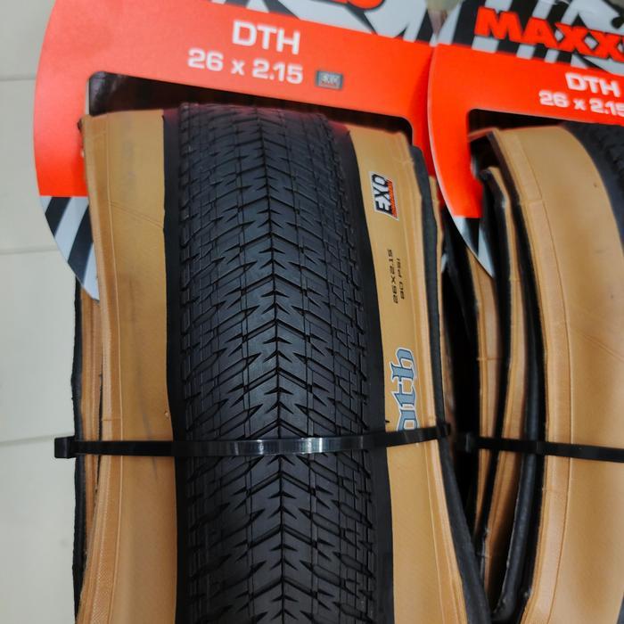 Ban Luar Maxxis Dth 26 X 2.15 2.30 Maxxis Dth Tanwall Kevlar 26 X 215 230 Harga Satuan Kemasan Baru