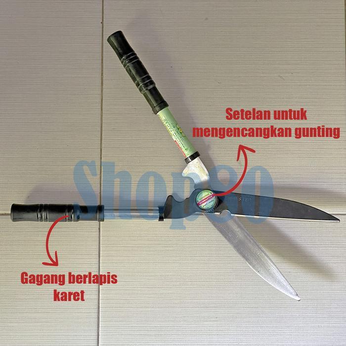 Kenmaster Gunting Taman Rumput Pagar Tanaman Kebun Pohon Besi Besar