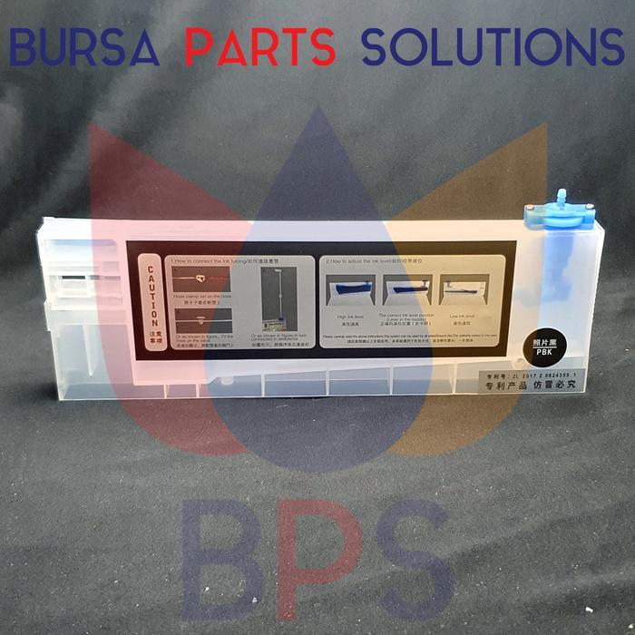 INK CATRIDGES WITH INK FLOAT - BLACK / KATRID TINTA MESIN DIGITAL PRINTING INDOOR - HITAM