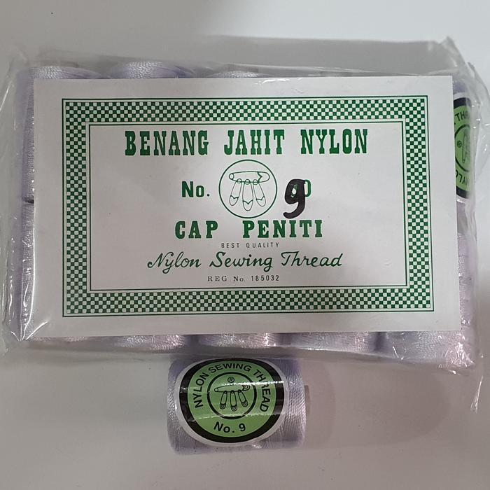 BENANG NO.9 CAP PENITI PER PCS / BENANG 9 PENITI PER PCS