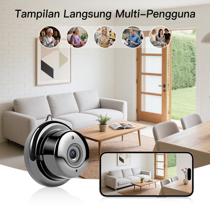 EKSKLUSIFV380 J2 CCTV MINI TERSEMBUNYI KAMERA PENGAWAS RUMAH TANPA BATERAI DALAM SAMBUNG LISTRIK