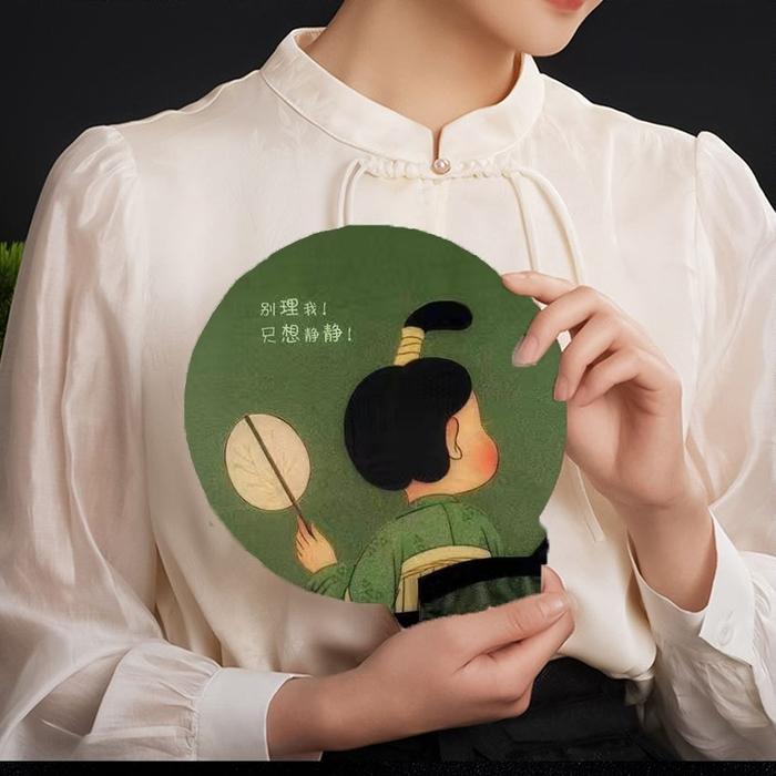 KIPAS TANGAN LIPAT / KIPAS TANGAN BULAT CINA / KIPAS LIPAT MINI / KIPAS LIPAT MURAH / KIPAS POLA