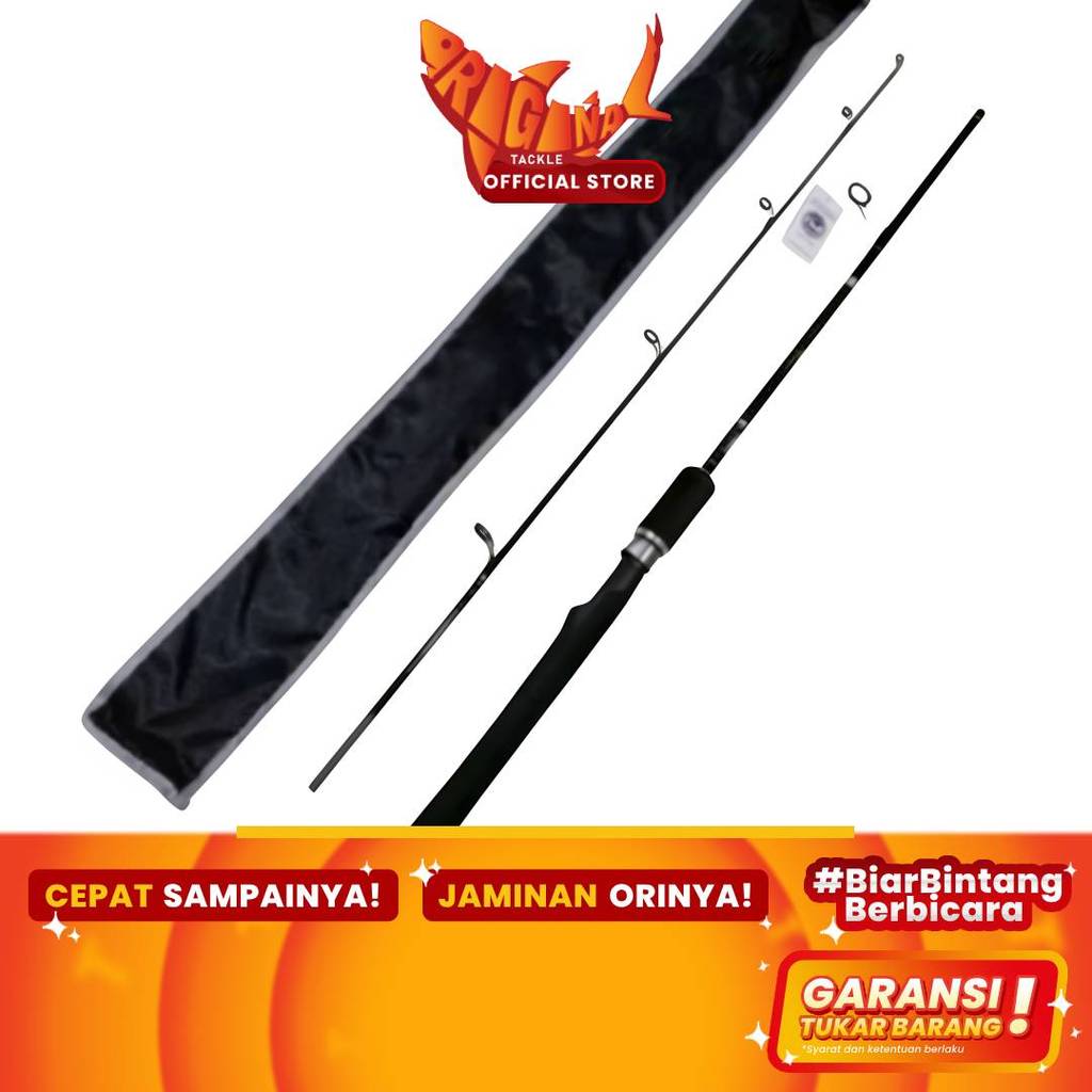 Joran Pancing Spinning Aewa Jiro Carbon Solid 180cm 15-20lb