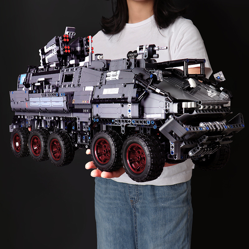 City Military Building Blocks Set Tiger SWAT Vehicle Armored Car Truck Model Boys DIY Construction