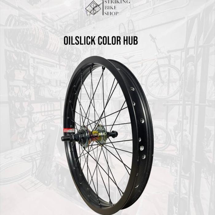 wheelset velg bmx 20 doublewall cassette