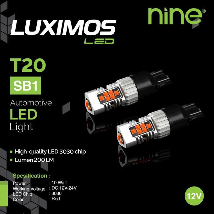 LUXIMOS NINE LED LAMPU STOP REM MOBIL HONDA BRIO T20 SB1