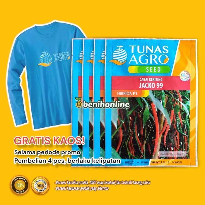 Terangbenderangshop Benih Cabai Keriting Jacko 99 10 Gram Tunas Agro Seed Verywell Tm 999 Rimbun Or