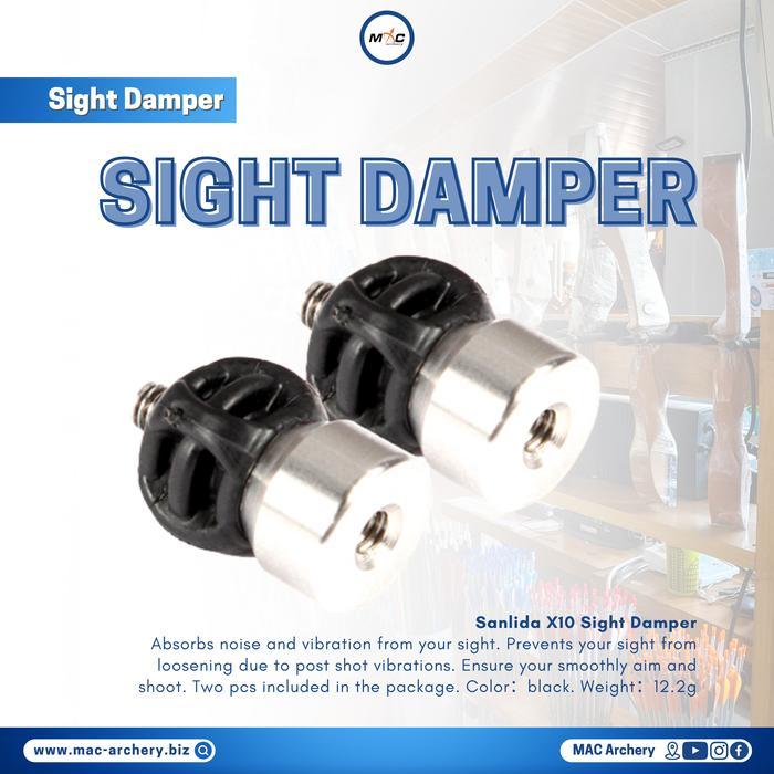 damper sight peredam fisir sanlida sight damper busur panahan panah